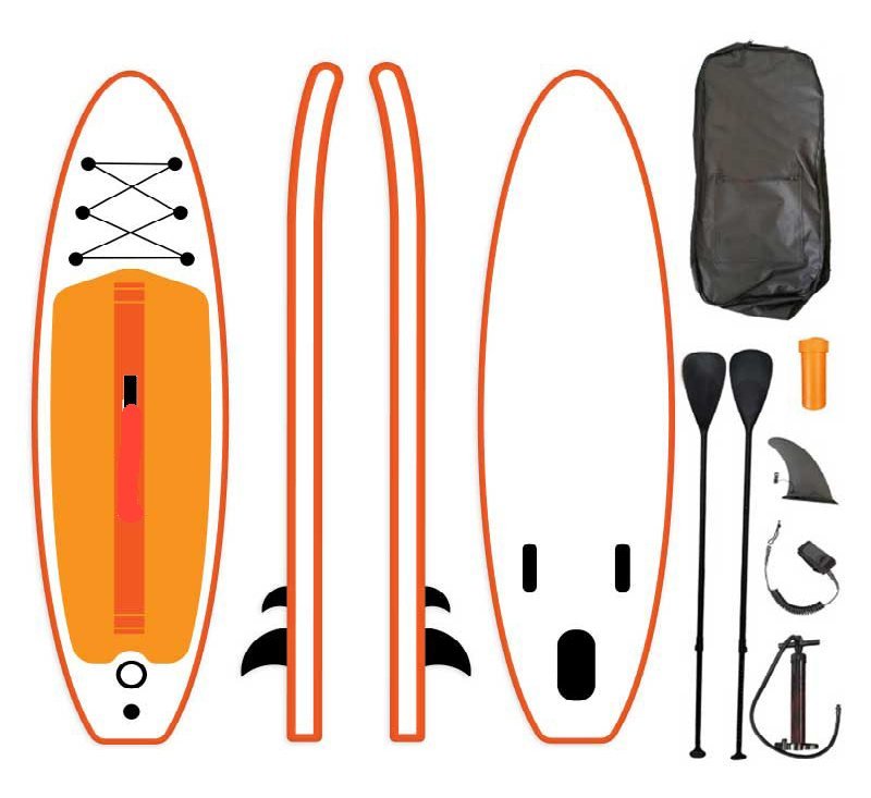 Hervira All-Round Inflatable SUP - Image 2